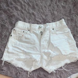Free people Jean shorts (run small)